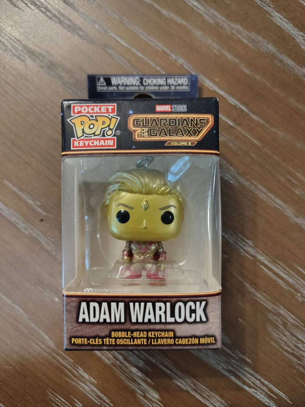 Funko Pocket Pop! Keychain Adam Warlock - Gold